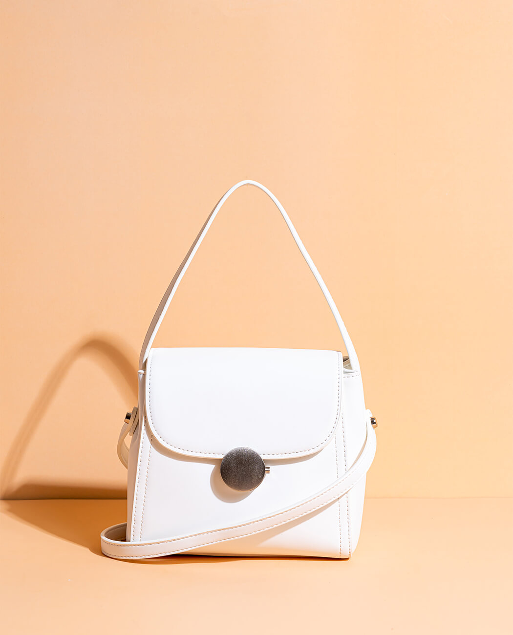 Weave Patterned Shoulder Bag